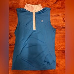 Ariat sleeveless show shirt